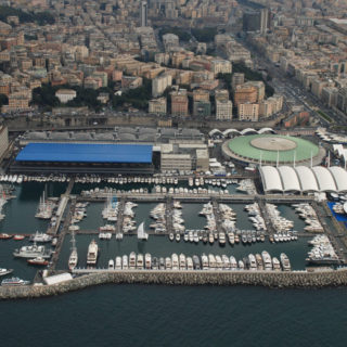 Tourist port Marina Fiera, Genoa, ITALY